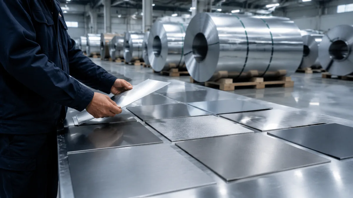 Stainless steel coil selection for 304 and 316 sheet sourcing